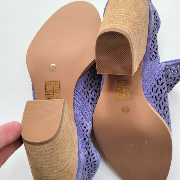 Jeffrey Campbell Purple Ankle Booties - Picture 7 of 7